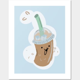 Ice coffee time! Posters and Art